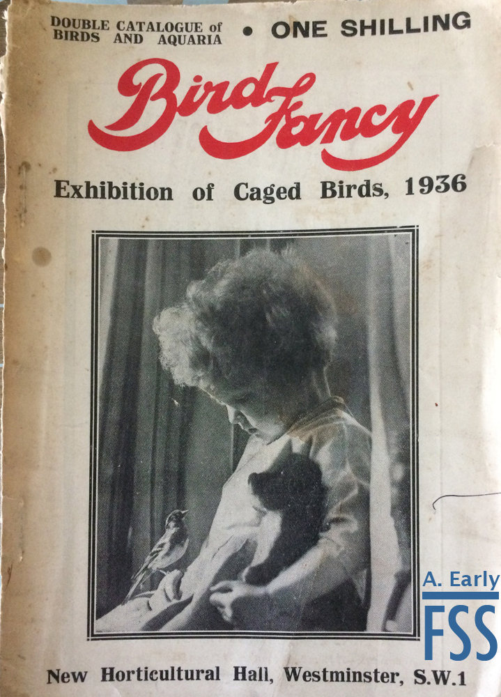Bird Fancy Show 1936 cover-FSS