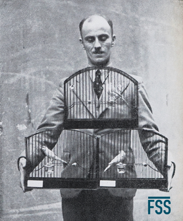 Cyril H Rogers & 3 border cages-FSS