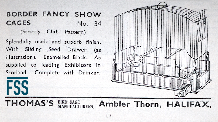 Thomas's Border Show Cage No 34-FSS