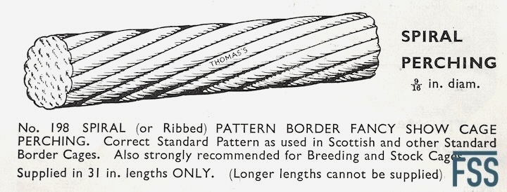 Thomas's spiral perch rod 1941-FSS